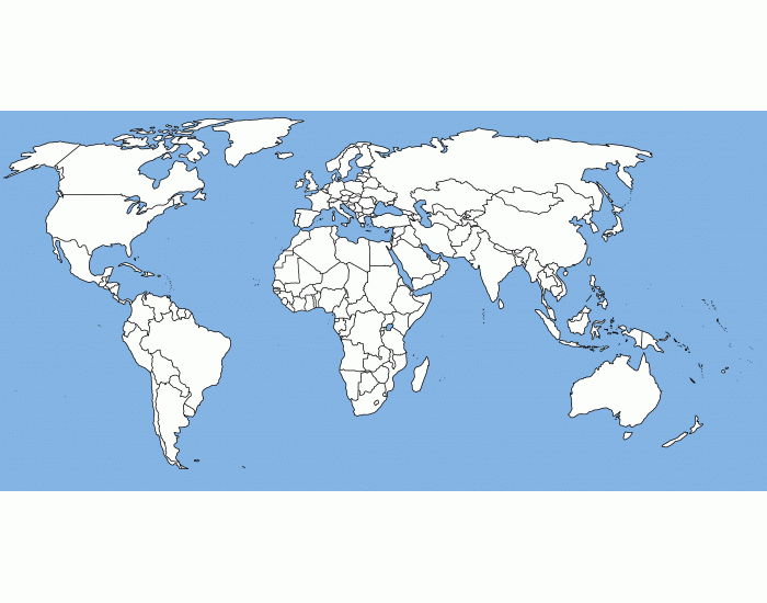 World Map (Easy) Quiz