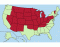 Landlocked US States