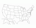 Northwestern States of the USA (With HI and AK)