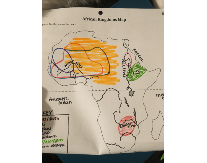 African Kingdom Map Quiz