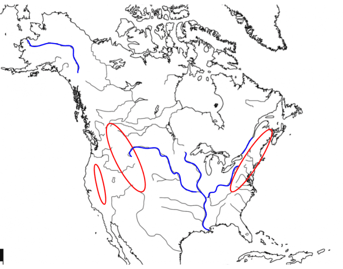 North America Physical Map Hgap Quiz 7211