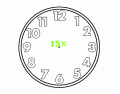 Multiplication Clock (x15)