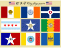 U.S.A city flags part 1
