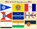 U.S.A city flags part 4