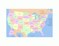 USA States in Alphabetical Order