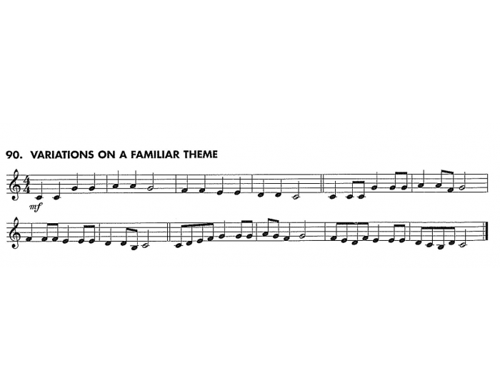 Variations Game Identifying Variations Quiz