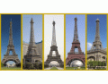 Eiffel Towers - Original and replicas
