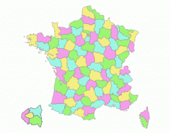 Prefectures of French Departments