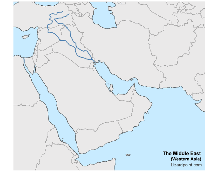 countries-and-waterways-of-the-middle-east-quiz