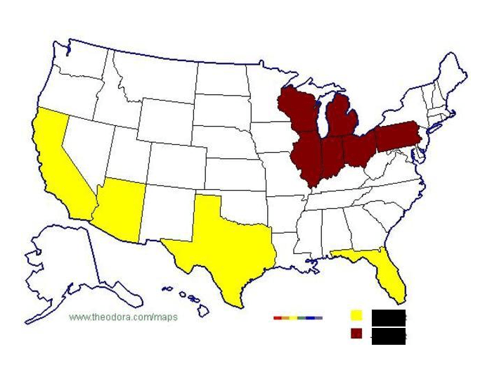 Sun Belt Rush Belt Rust Belt Sun Belt Sales - Main Image