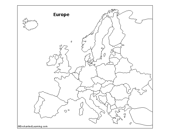 Europe Map Quiz Practice