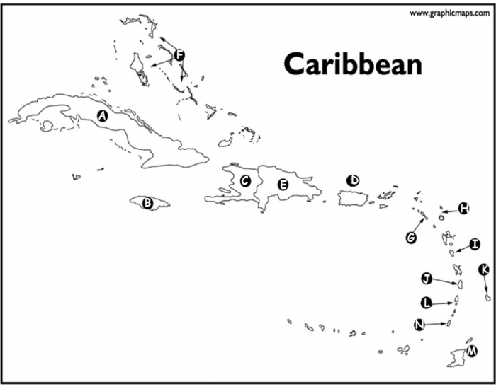 Caribbean Map Quiz
