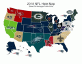 Most Hated NFL Teams In Each State 2018