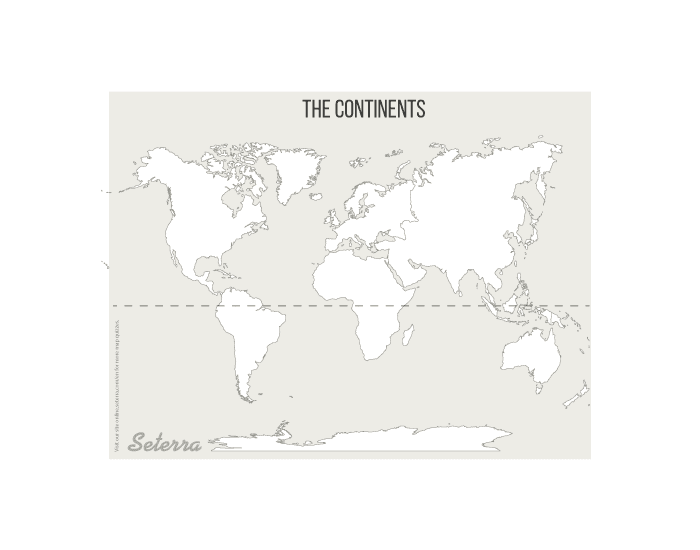 Continents Map Quiz