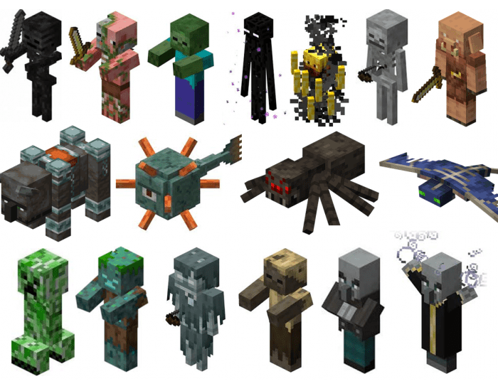 minecraft monsters 1.16 Quiz
