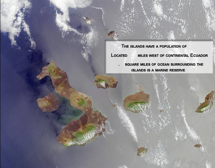 Galapagos Islands — Printable Worksheet