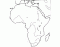 Sub-Saharan Africa Physical Map