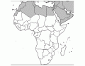 Sub Saharan Africa Political Map