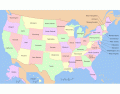 USA 50 states