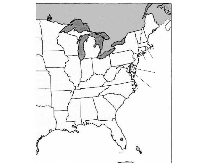 Eastern Us Map Practice Eastern us map practice