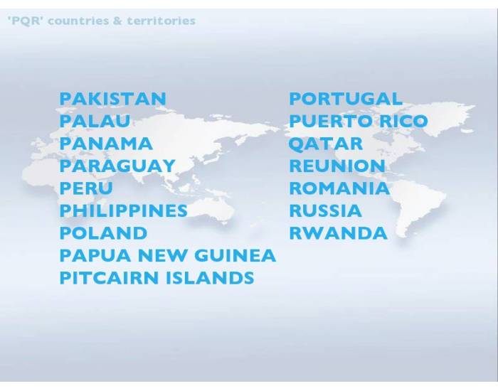 Internet Country Code 'PQR' Quiz