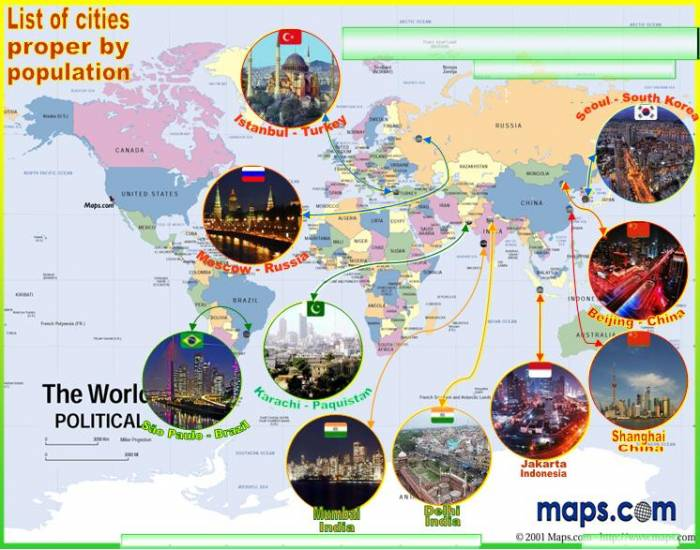 List of cities proper by population (Wikipedia) Quiz
