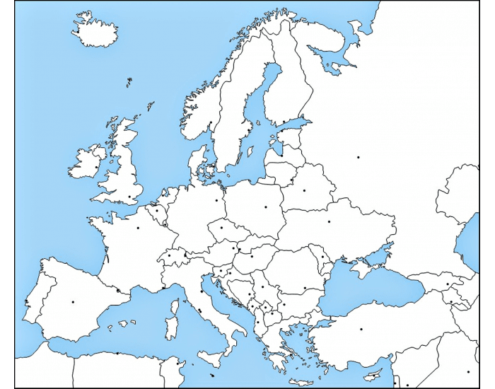 Главни градови на државите во Европа Quiz