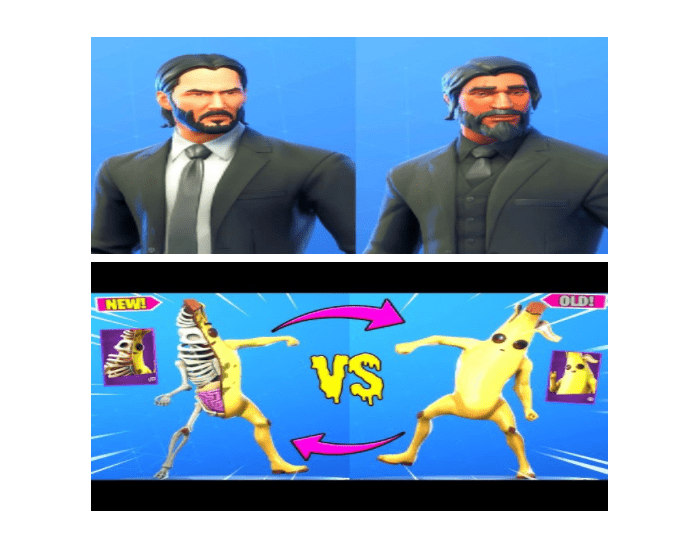 New VS Old Fortnite Skins Quiz