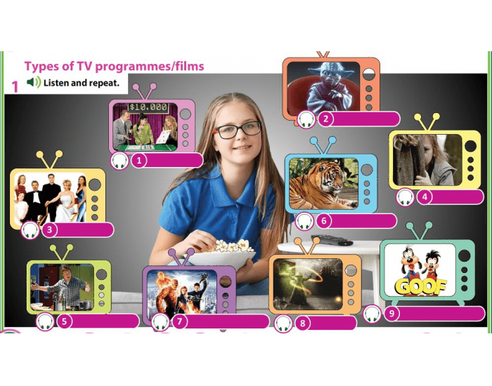 Types of TV programmes/films Quiz
