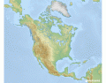 Sjeverna Amerika: reljef, regije i dr.