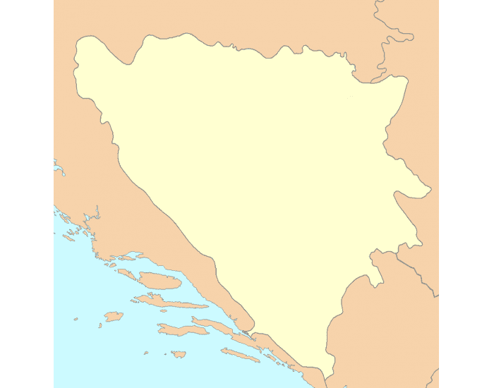 Bih Shape Gradovi BiH Quiz