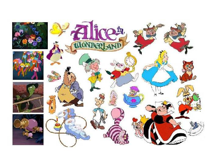 Disney Characters - Alice In Wonderland Quiz