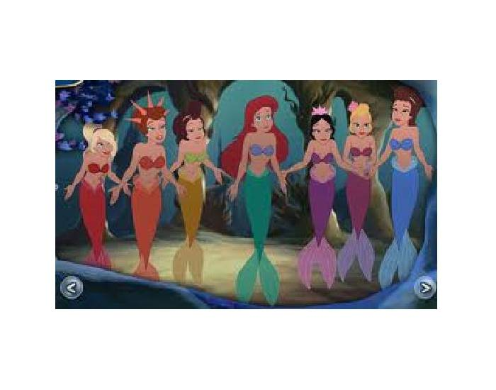 Ariel's Sisters in Disney's The Little Mermaid Quiz