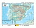 España | Mapa físico | Hidrografía.