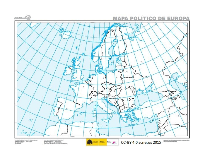 Mapa europa politico