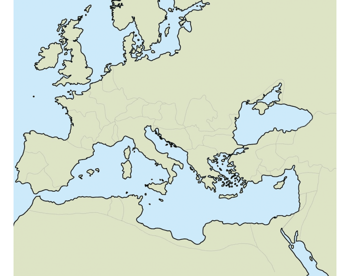 Mapa Rimske Rise Najvýznamnejšie provincie Rímskej ríše Quiz