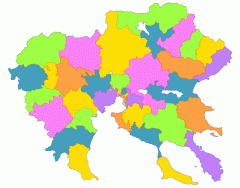 Central Macedonia: municipalities