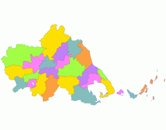 Thessaly: municipalities