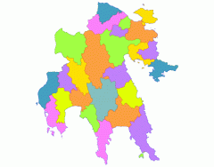 Peloponnese: municipalities