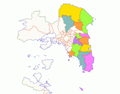 Attica - East Attica: municipalities