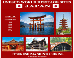 UNESCO World Heritage Sites JAPAN 8/50