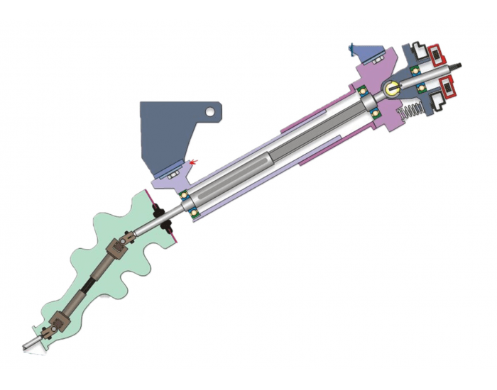 Steering Column Collapse Example Steering column collapsible Quiz