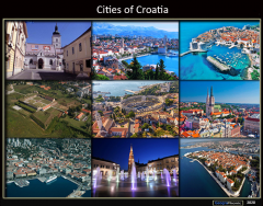 Cities of Croatia