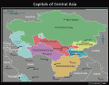 Capitals of Central Asia