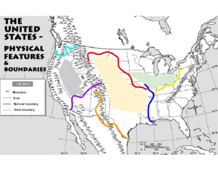 US Physical Features Map Quiz US Physical Features Map Quiz