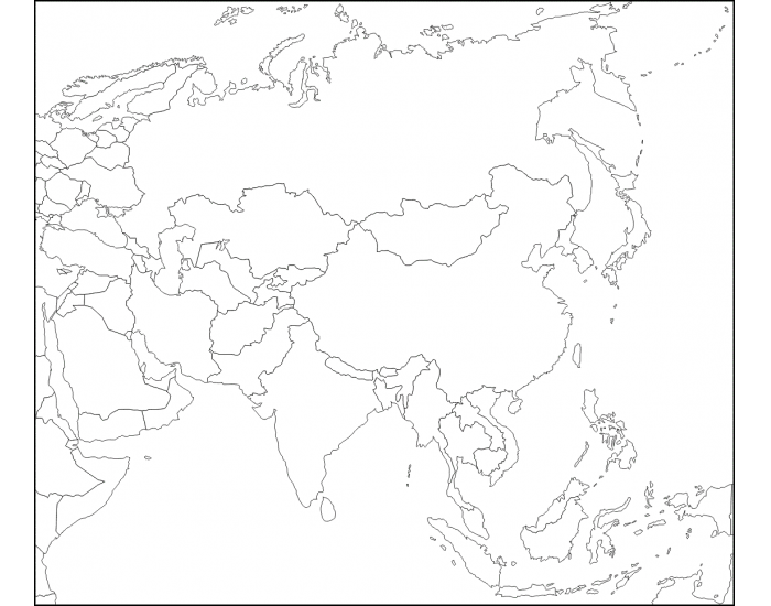 Mapa polityczna: Azja Quiz