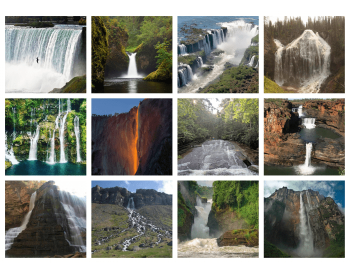 Waterfalls Quizzes