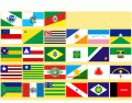 Flags of Brazil's States and Federal District