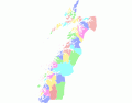 Kommuner (municipalities) in Nordland