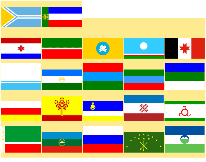 Russian Federation Flags